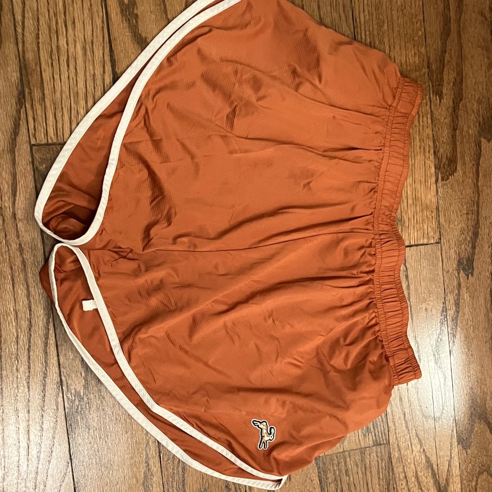 Tracksmith Burnt Orange Athletic Shorts for men, size L